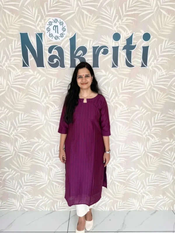 N1933 Silk cotton kurti
