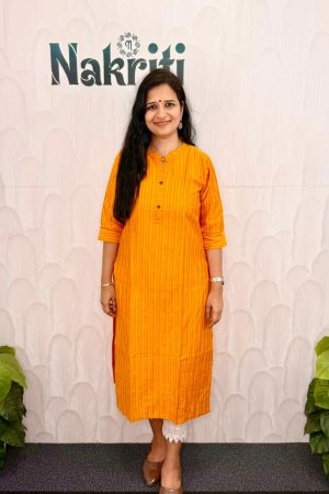 Silk cotton kurti