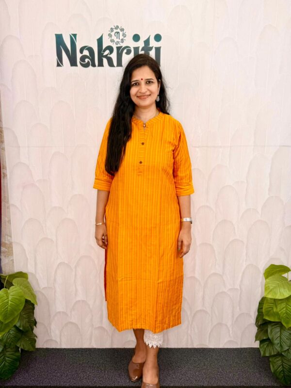 Silk cotton kurti