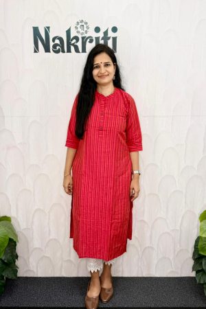 Silk cotton kurti
