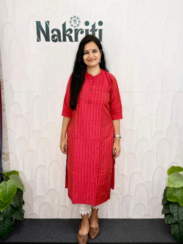 Silk cotton kurti