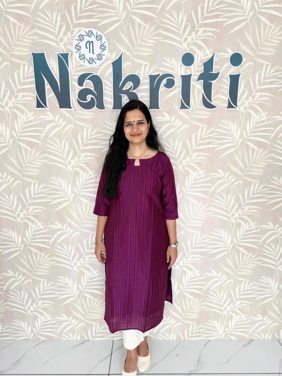 Silk cotton kurti