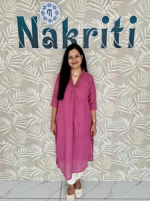 N2037-1 Hakoba designer kurti