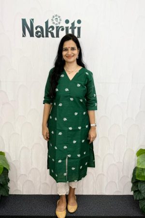 Silk cotton kurti
