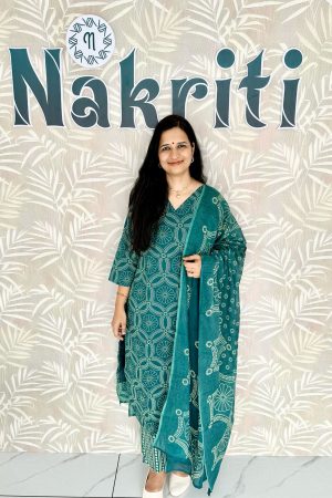 Pure cotton salwar set (3pc set