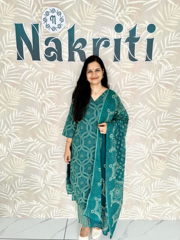 Pure cotton salwar set (3pc set