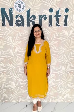 Georgette designer kurti