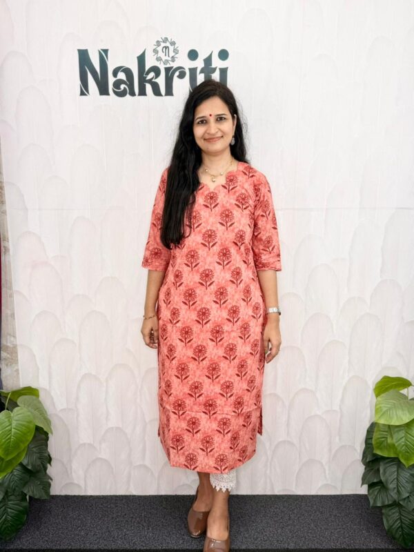 Casual pure cotton kurti (SALE)