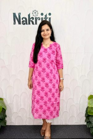 Casual pure cotton kurti(SALE)