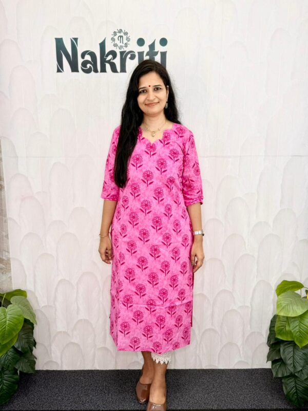 Casual pure cotton kurti(SALE)