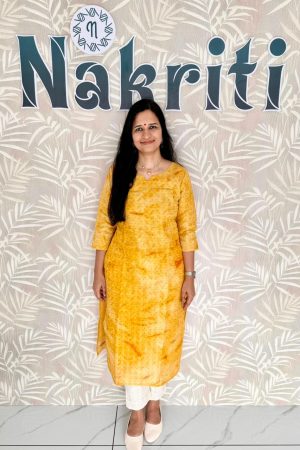 Hakoba cotton kurti with lining