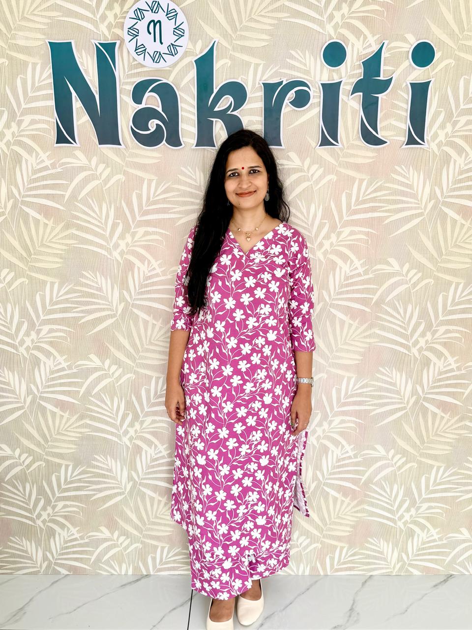 Floral printed co-ord Set with pocket (2pc Set)