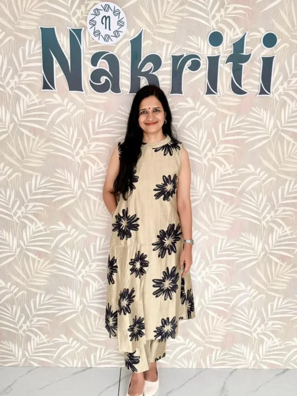 Floral Printed Co-ord Set with pocket (2pc Set)