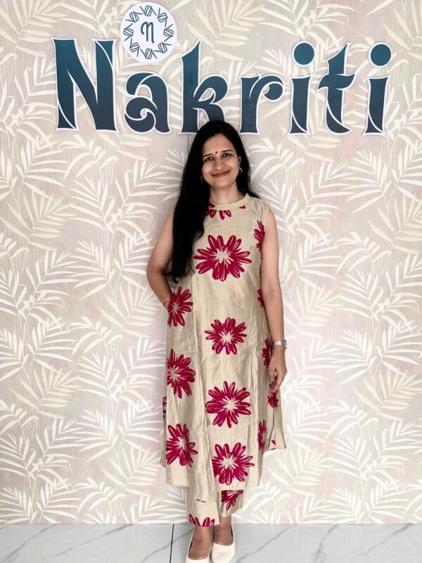 Floral Printed Co-ord Set with pocket (2pc Set)
