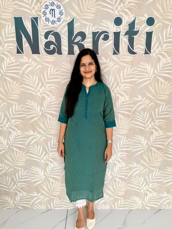 Handloom cotton kurti