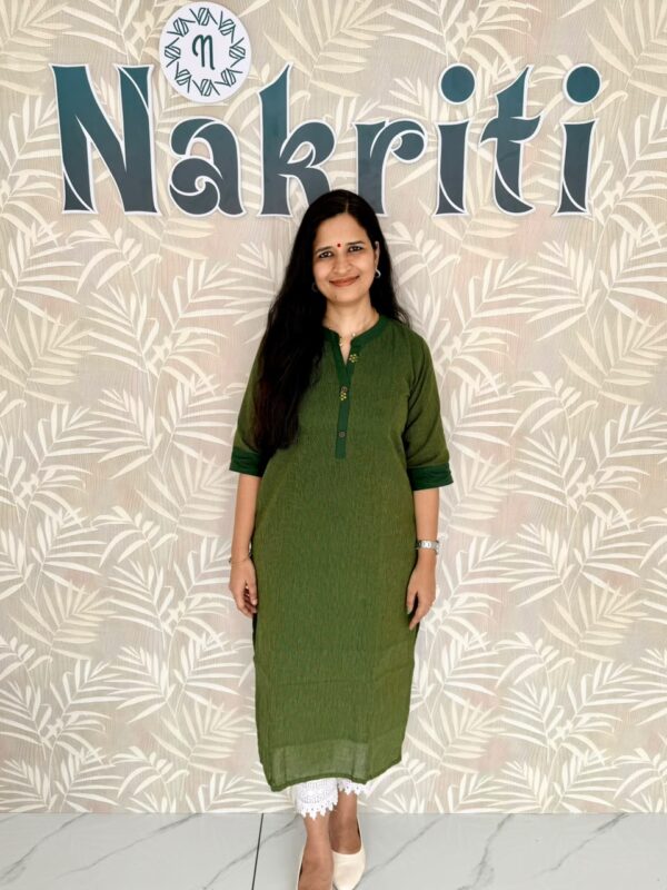 Handloom cotton kurti