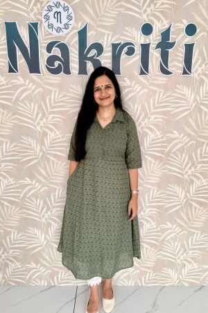 Hakoba cotton frock