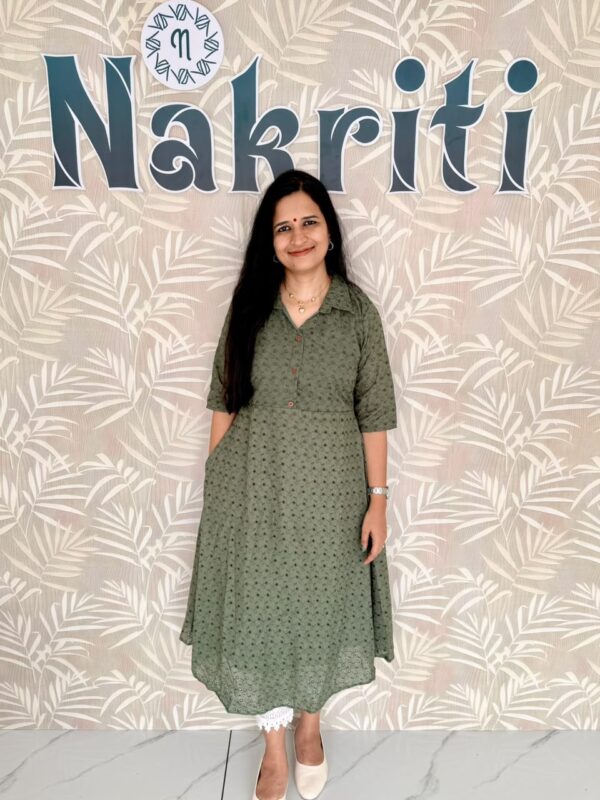 Hakoba cotton frock