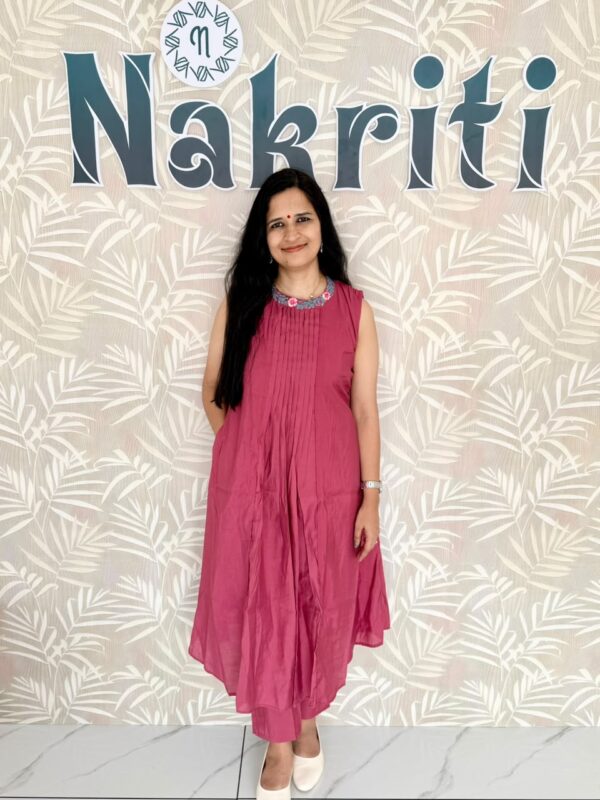Embroidered  soft silk Co-ord Set (2pc Set)