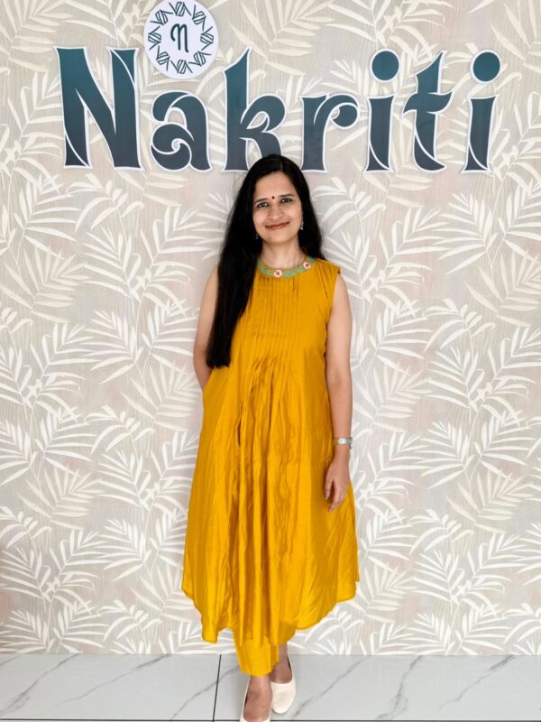 Embroidered  soft silk Co-ord Set (2pc Set)