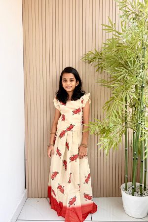 Kid’s pattupava for onam