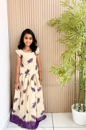 Kid’s pattupava for onam