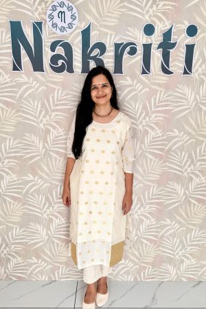 Onam special soft silk kurti