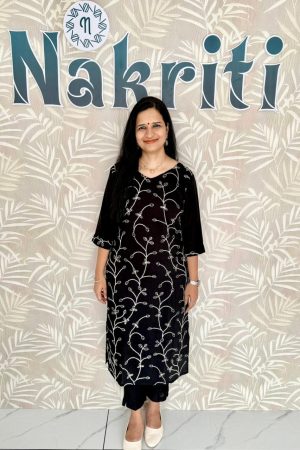 Embroidered mul cotton Co-ord Set (2pc Set)