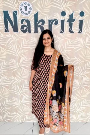 Pure cotton salwar set (3pc set)