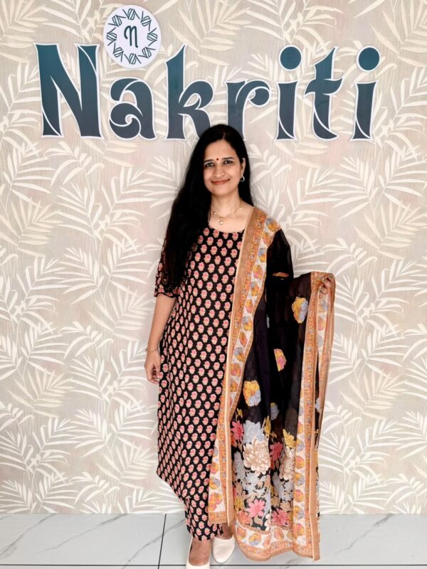 Pure cotton salwar set (3pc set)