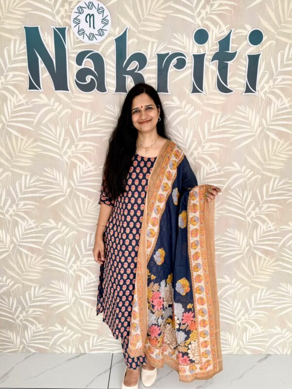 Pure cotton salwar set (3pc set)