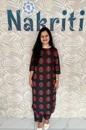 Printed cotton co-ord set