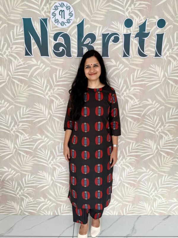 Printed cotton co-ord set