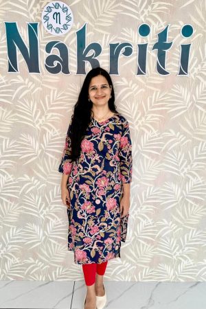 Casual cotton printed kurti