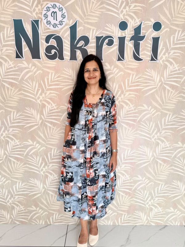N2279-2 Printed coord set with pocket (2pc Set)