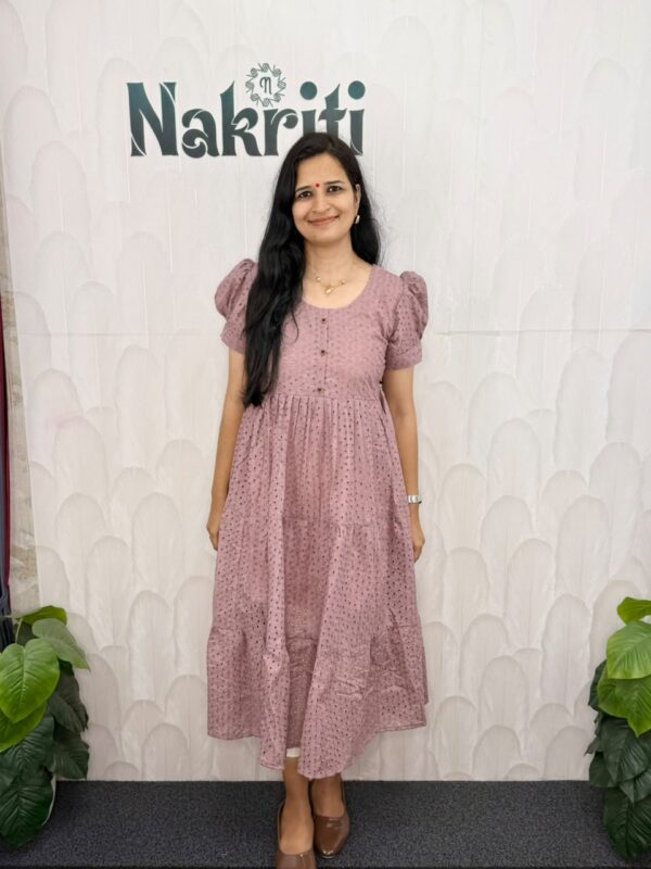 N2309 Hakoba cotton frock