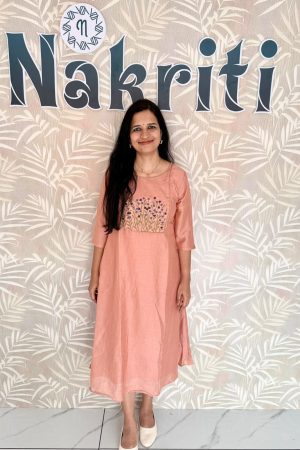Georgette designer kurti
