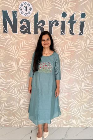 Georgette designer kurti