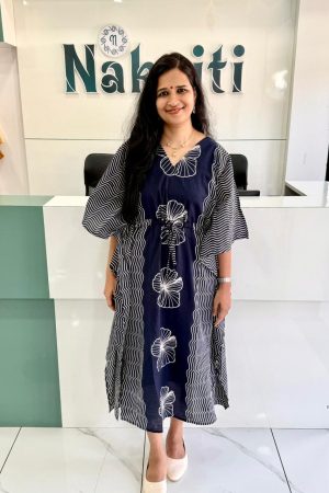 Casual cotton kaftan