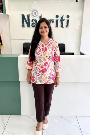 Casual printed short kurti