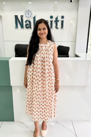 Printed cotton A line kurti