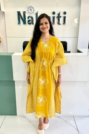 Casual cotton kaftan