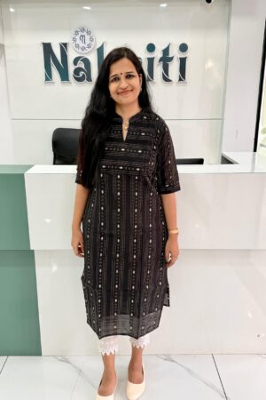 Silk cotton kurti with lining