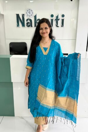 Silk cotton salwar set