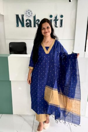 Silk cotton salwar set