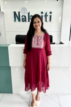 Georgette designer frock