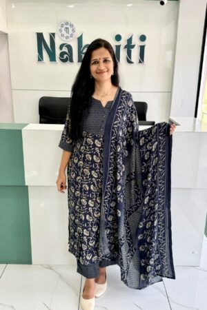 Printed soft cotton salwar set