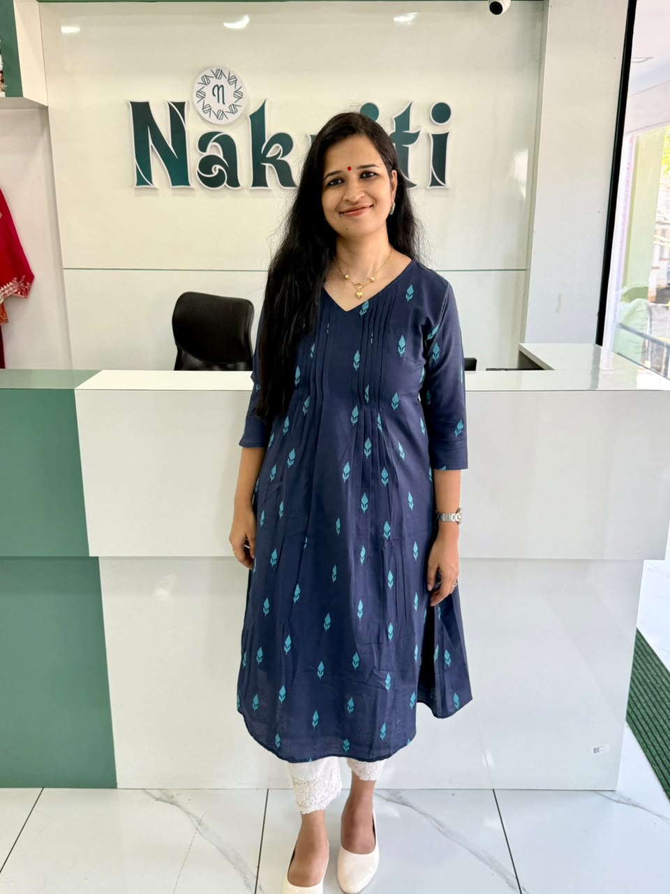 Casual Cotton A line kurti