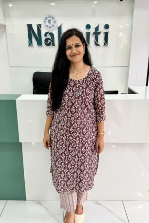 Printed cotton coord set(2pc set)