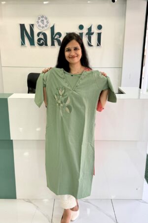 Designer soft silk kurti